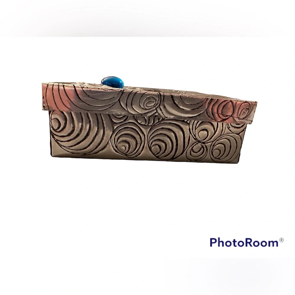 Aluminum Keepsake Box Handmade in Mexico